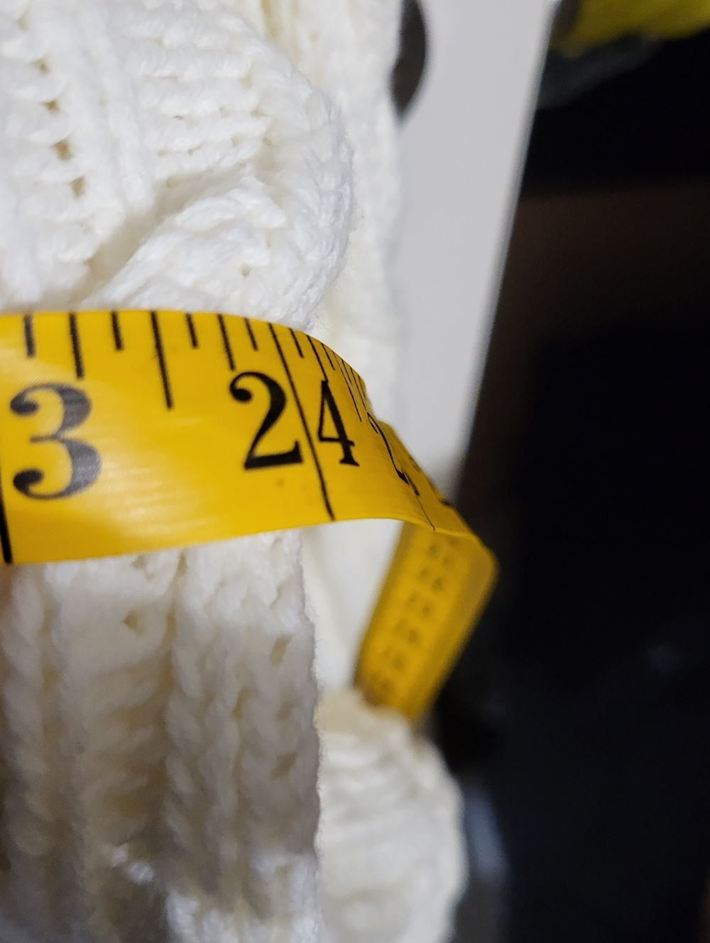 NWOT AEROPOSTALE WHITE CROP SWEATER HOODIE SZ M - Picture 5 of 5